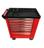 Візок інструментальний GTM TRGL3307-H тумба на колесах 7 відділень + бокове відділення