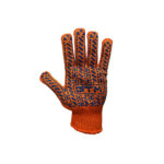 Рукавички трикотажні помаранчеві ТМ GTM LUX 5612 (колосок) - Зображення 3