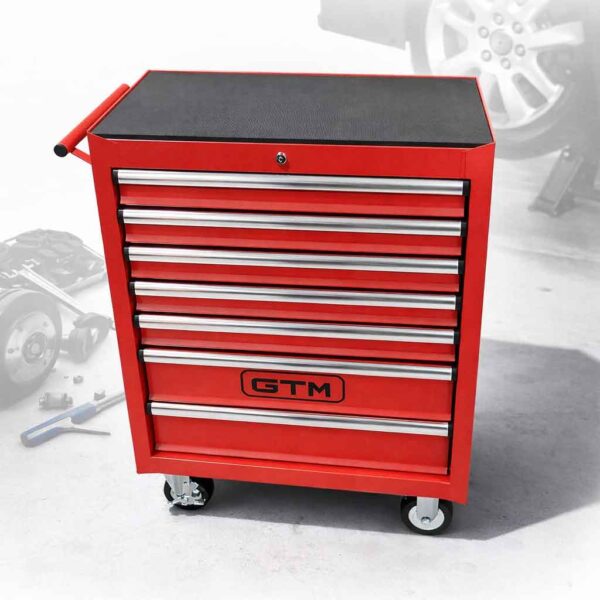 Візок інструментальний GTM TRGL2007 (тумба) на колесах 7 відділень