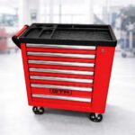 Візок інструментальний GTM TRGL3307-H тумба на колесах 7 відділень + бокове відділення