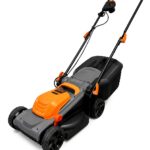Газонокосарка електрична GTM LM-C3216A 230В 1200Вт ширина скошування 32см висота скошування 20-60мм травозбірник 30л