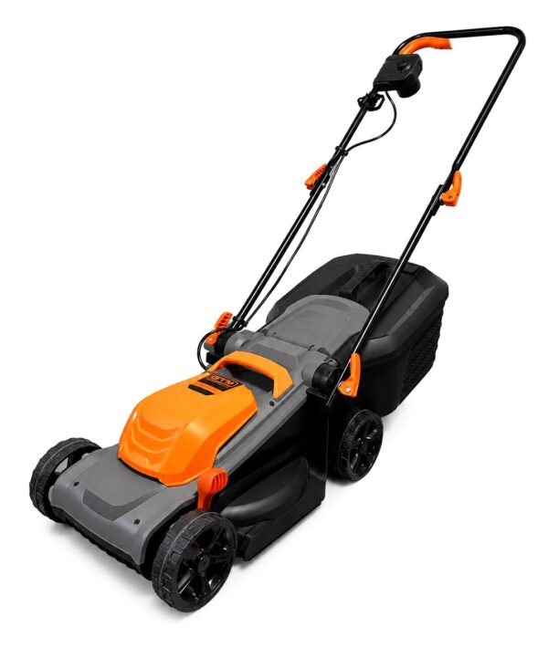 Газонокосарка електрична GTM LM-C3216A 230В 1200Вт ширина скошування 32см висота скошування 20-60мм травозбірник 30л