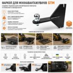 Фаркоп для мінінавантажувачів GTM