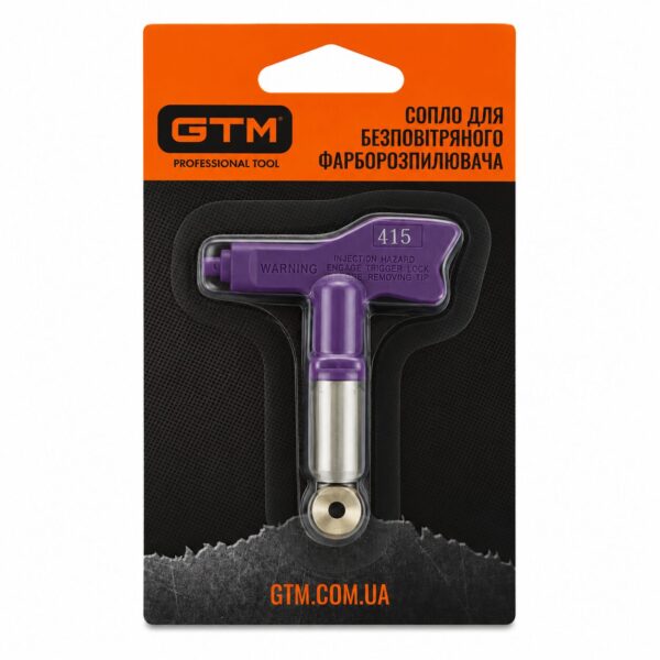 Сопло 415 GTM N-ASG-1500/1010 для безповітряного фарборозпилювача ASG-1500/1010