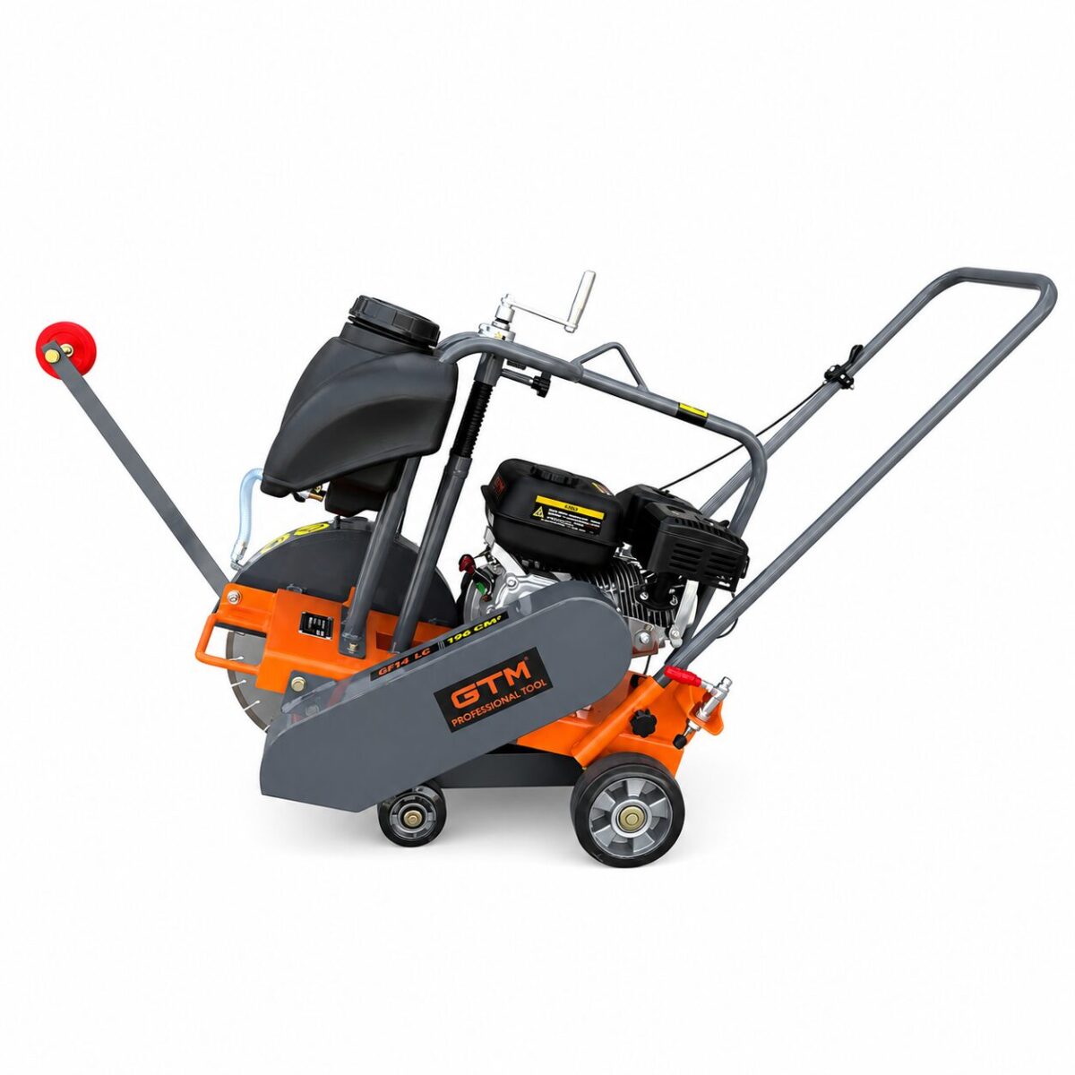 Швонарізчик GTM GF14-LC двигун Loncin G200F 6.5к.с. круг 350мм в комплекті