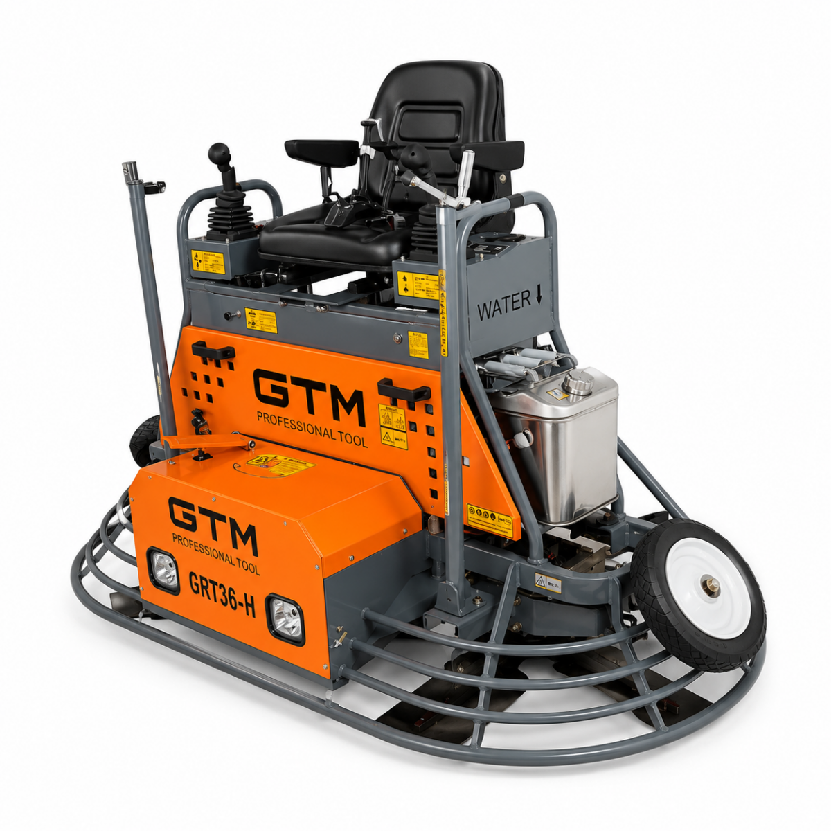 Затиральна машина GTM GRT36-H двороторна бензинова Honda 23 к.с.