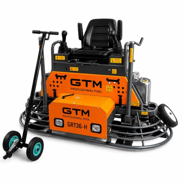 Затиральна машина GTM GRT36-H двороторна бензинова
