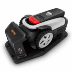 Газонокосарка-робот GTM RLM800/18V 600 кв.м із зарядною станцією та комплектом для встановлення