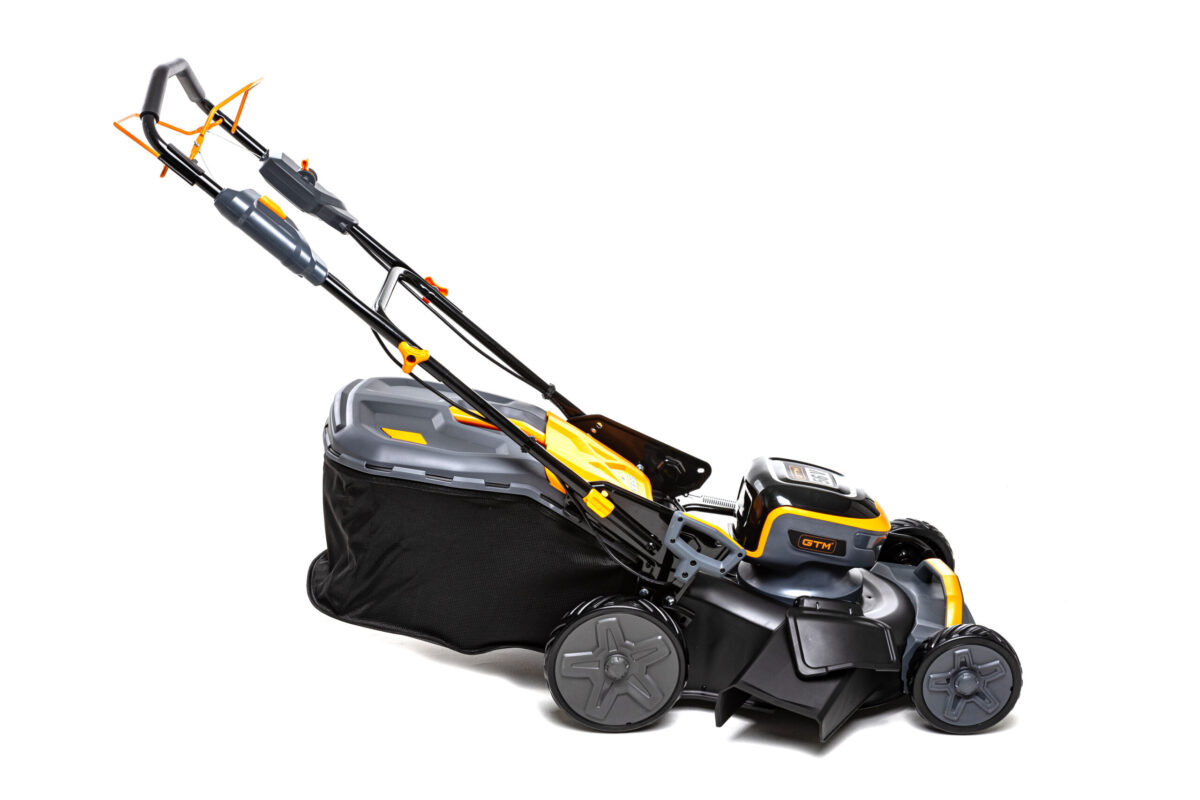 Акумуляторна газонокосарка GTM LM56/480SP-V 56В ширина зрізу 48см самохідна каркас - Зображення 5