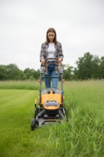 Акумуляторна газонокосарка GTM LM56/480SP-V 56В ширина зрізу 48см самохідна каркас - Зображення 9