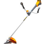 Акумуляторний кущоріз GTM BC56/1800BL KIT 56В ширина косіння 25/42см ніж косильна головка 4А*год + зарядний пристрій