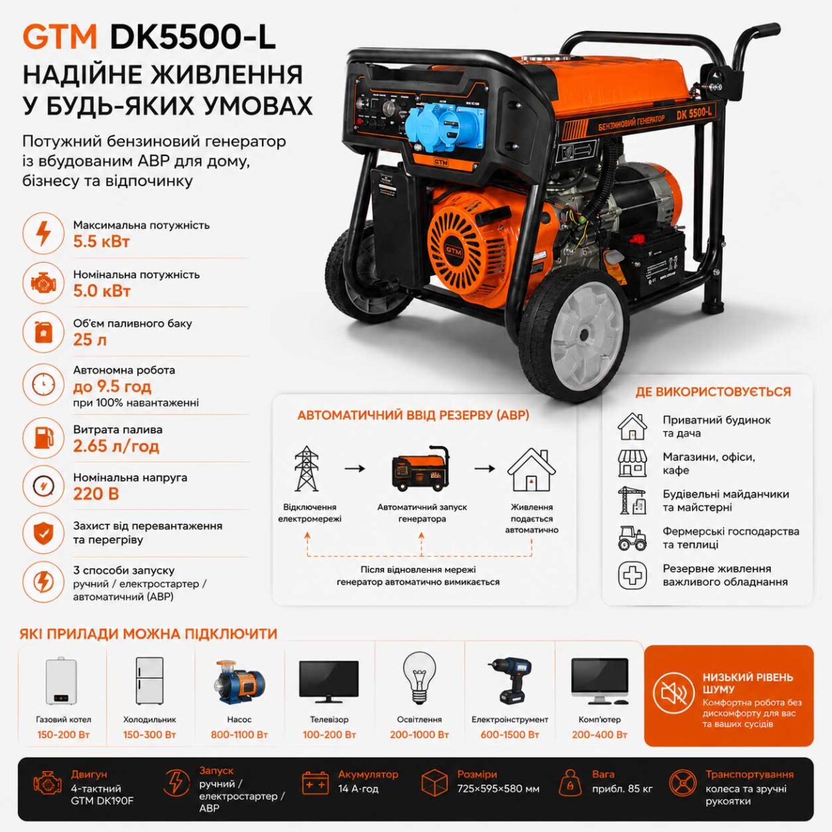 GTM DK5500-L