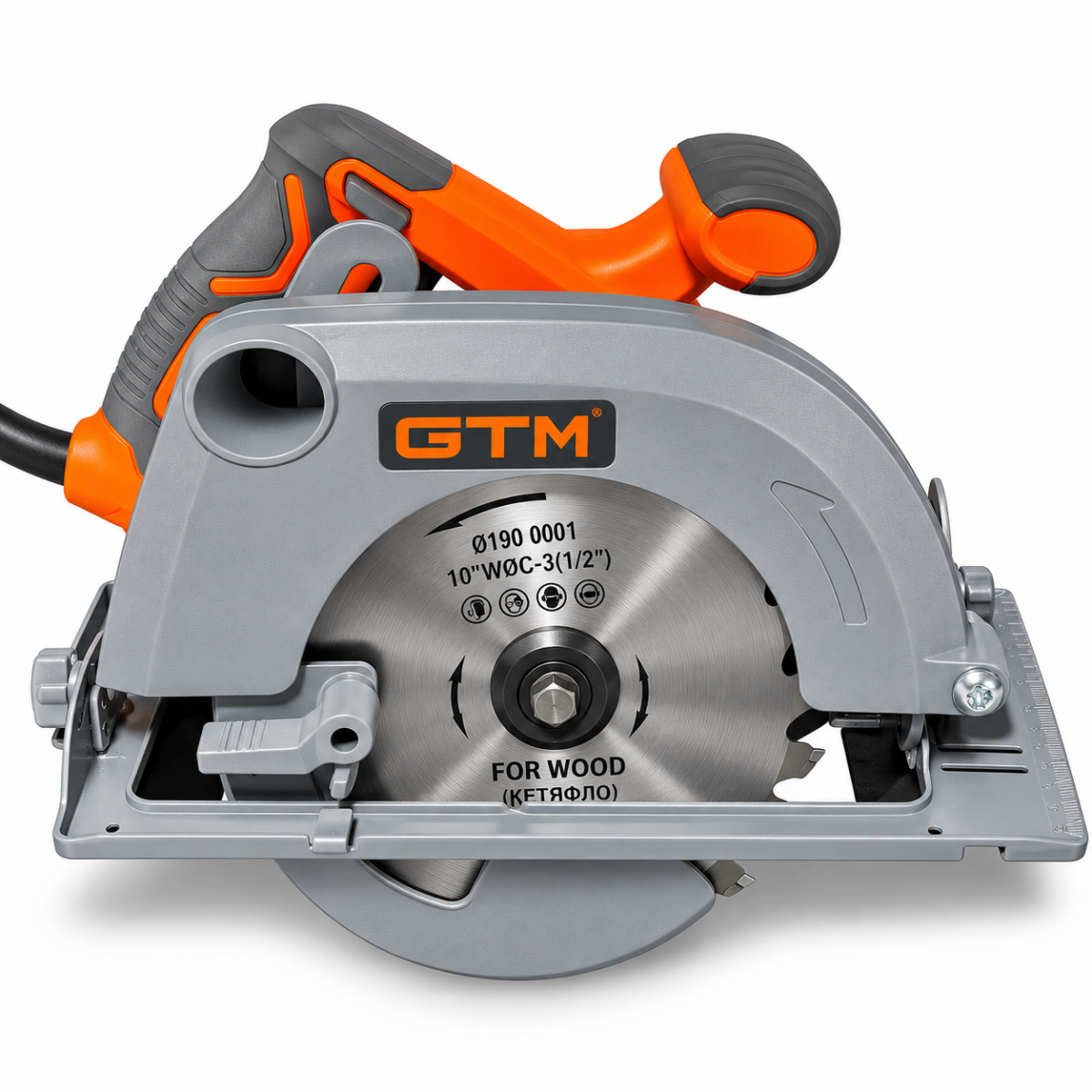 Пила циркулярна GTM CS210/2000HD 2000Вт 210x20мм 4500об/хв