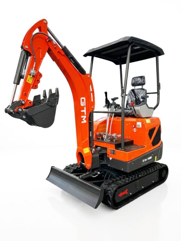 Мініекскаватор гусеничний GTM G-Tex 1800N 1800кг 2.13м глибина копання дизель 25 к.с
