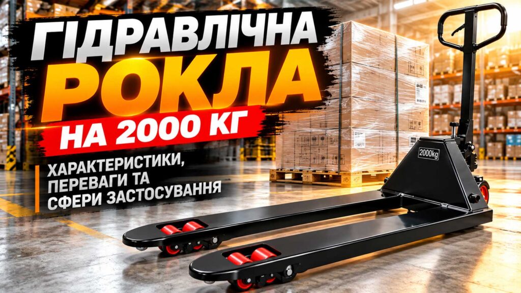 Гідравлічна рокла на 2000 кг: характеристики, переваги та сфери застосування