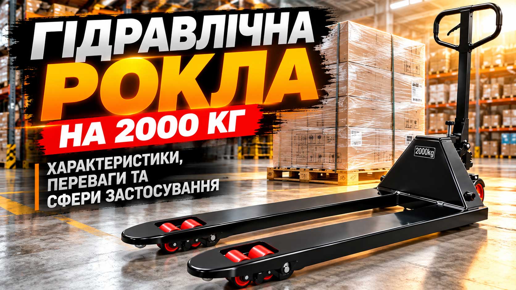 Гідравлічна рокла на 2000 кг: характеристики, переваги та сфери застосування